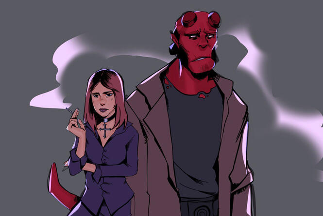 Hellboy / Fanart